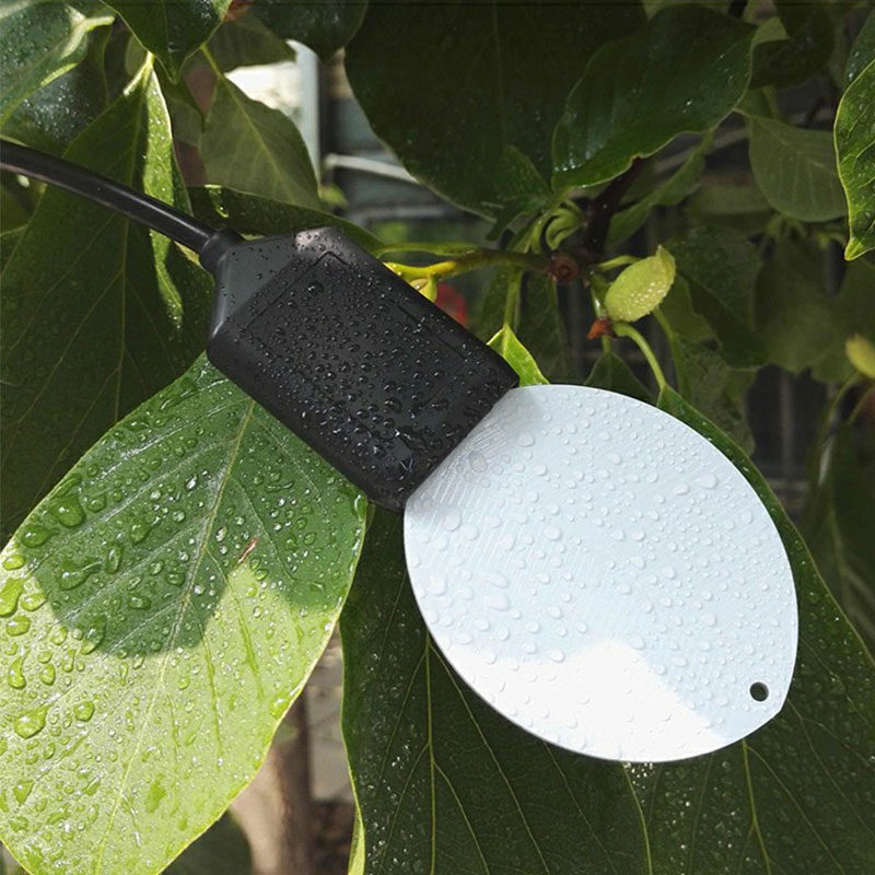 Sensor de humedad foliar