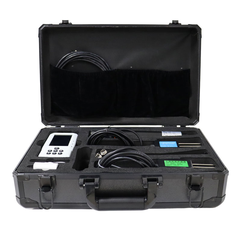 Sensor de suelo 8 en 1: humedad, temperatura, nitrógeno, potasio, pH, CE y sales