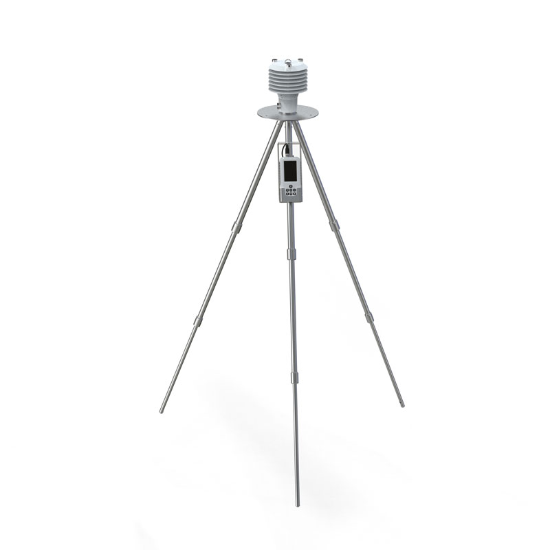 Monitor meteorológico agrícola portátil