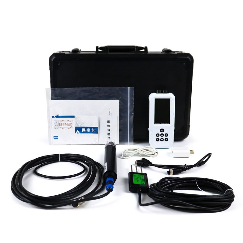 Probador de humedad, temperatura, salinidad y pH del suelo