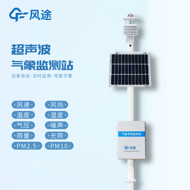 Functionality of weather station monitoring equipment for wind routes