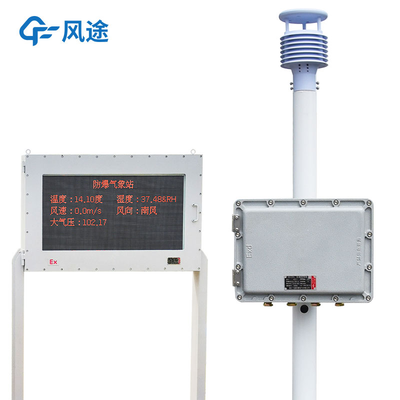 Structural characteristics of the explosion-proof automatic weather station