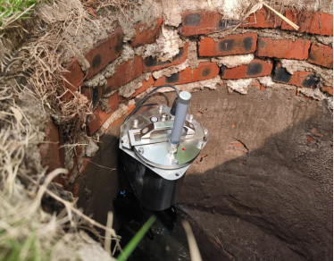 Underground Drainage network collection system installation rendering