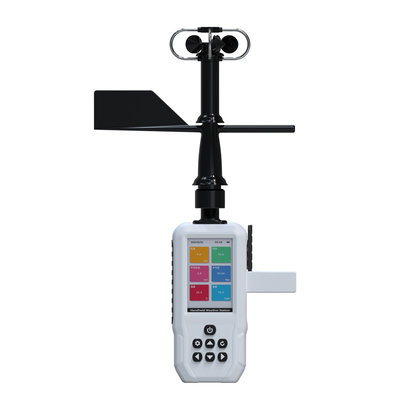 Thirteen-element 4G handheld weather station