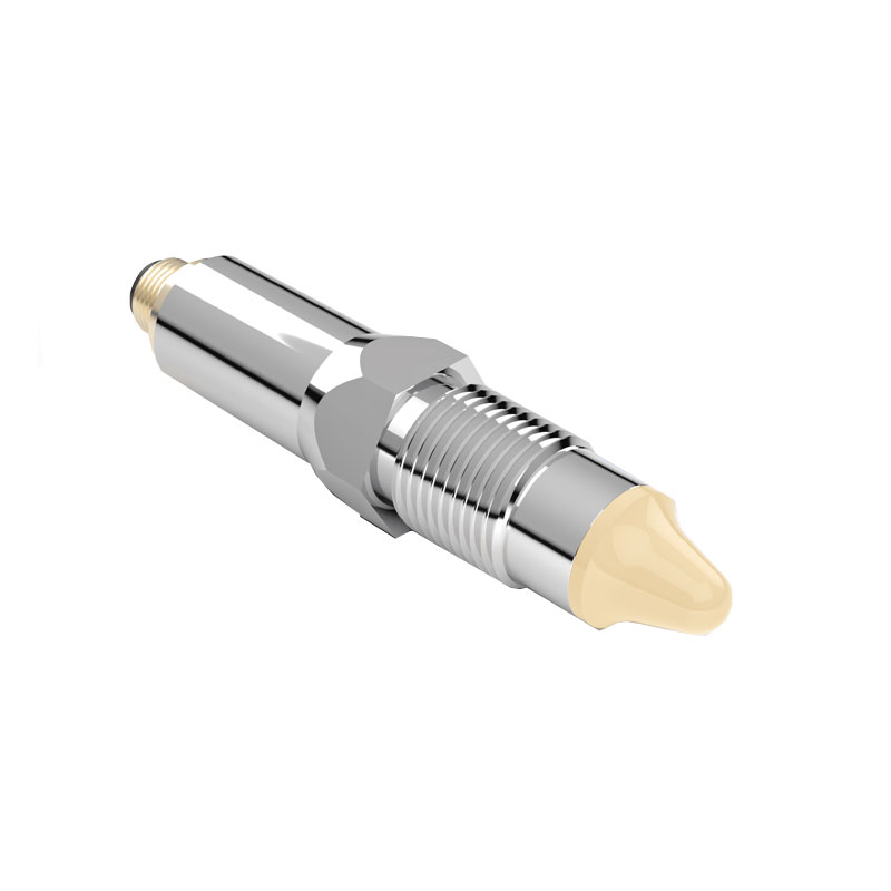 Microwave Level Switch Avoiding Interference from Material Buildup via Non-Contact Measurement Principles