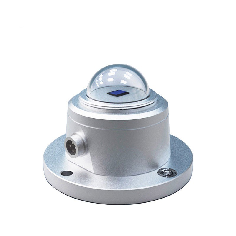Radiation sensor device monitors irradiance in various scenarios using hardware parameters