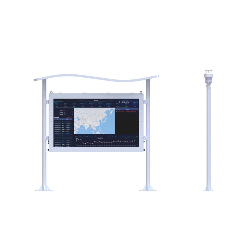 Negative oxygen ion monitoring system